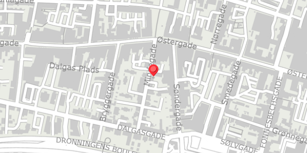 Trafikstøjkort på Mindegade 1C, . , 7400 Herning