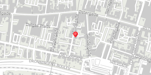 Trafikstøjkort på Mindegade 5, . , 7400 Herning