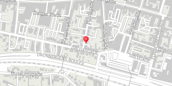 Trafikstøjkort på Mindegade 15, . , 7400 Herning