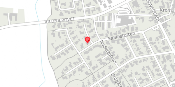 Trafikstøjkort på Nedertoften 89, 7400 Herning