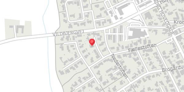 Trafikstøjkort på Nedertoften 93, . , 7400 Herning
