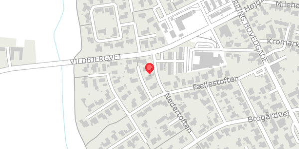 Trafikstøjkort på Nedertoften 103, . , 7400 Herning