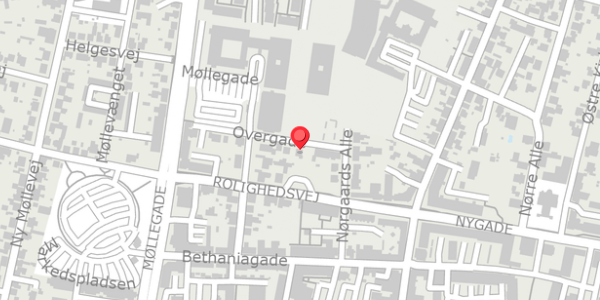 Trafikstøjkort på Overgade 3, . , 7400 Herning