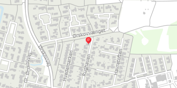 Trafikstøjkort på Rughaven 21, . , 7400 Herning