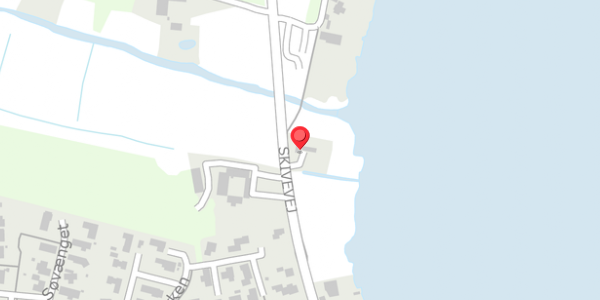Trafikstøjkort på Skivevej 42, . , 7451 Sunds