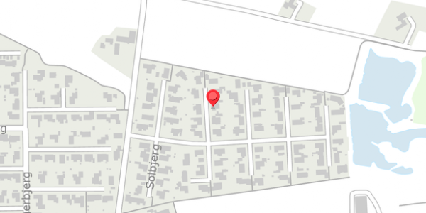 Trafikstøjkort på Solbjerg 39, 7400 Herning