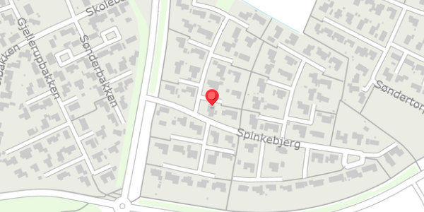 Trafikstøjkort på Spinkebjerg 39, . , 7400 Herning