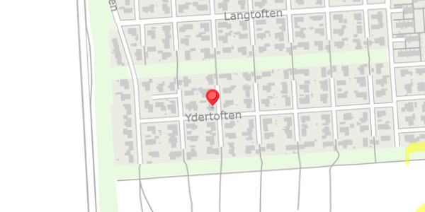Trafikstøjkort på Ydertoften 19, 7400 Herning