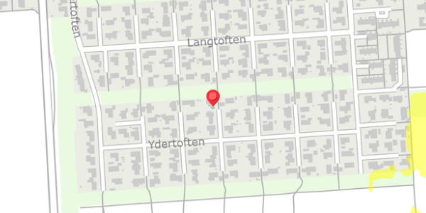 Trafikstøjkort på Ydertoften 35, 7400 Herning