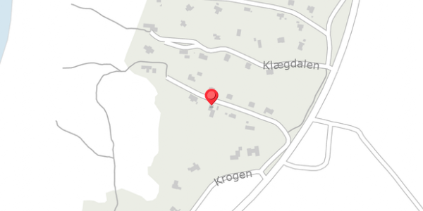 Trafikstøjkort på Krogen 71, . , 6950 Ringkøbing