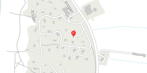 Trafikstøjkort på Krylen 59, . , 6950 Ringkøbing