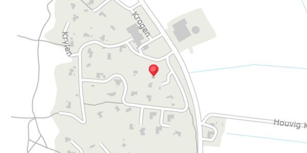 Trafikstøjkort på Krylen 61, . , 6950 Ringkøbing
