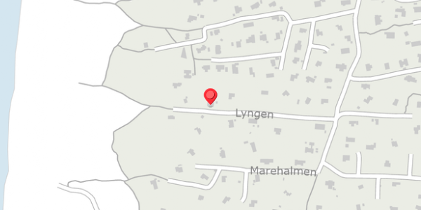 Trafikstøjkort på Lyngen 21, 6950 Ringkøbing