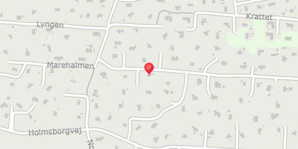 Trafikstøjkort på Marehalmen 45, 6950 Ringkøbing