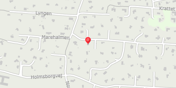 Trafikstøjkort på Marehalmen 47, 6950 Ringkøbing