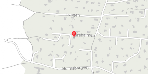Trafikstøjkort på Marehalmen 63, 6950 Ringkøbing