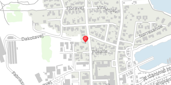 Trafikstøjkort på Parallelvej 17, 6960 Hvide Sande