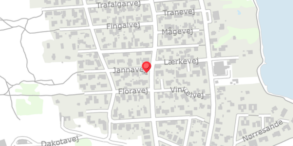 Trafikstøjkort på Parallelvej 33, . , 6960 Hvide Sande