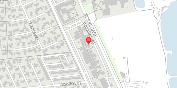 Trafikstøjkort på Parallelvej 80, 6960 Hvide Sande