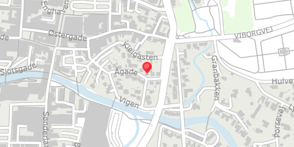 Trafikstøjkort på Ågade 13, . , 7500 Holstebro