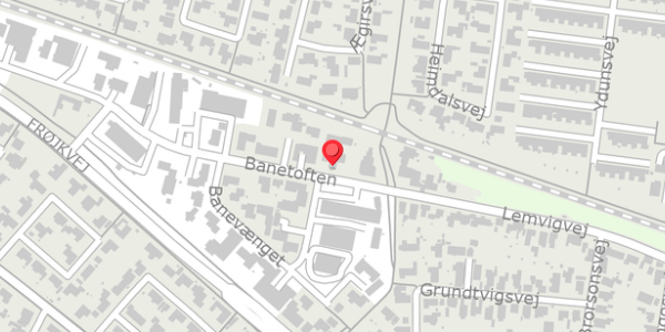 Trafikstøjkort på Banetoften 20, . , 7500 Holstebro