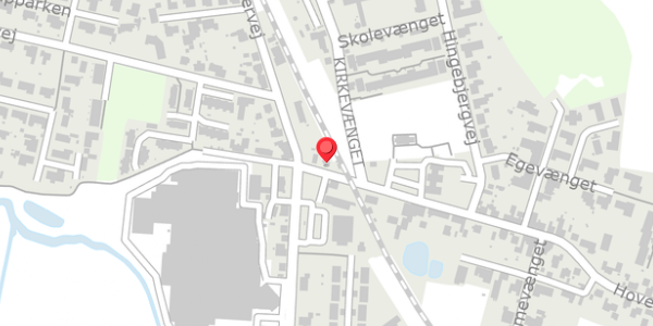Trafikstøjkort på Hovedgaden 1, 7500 Holstebro