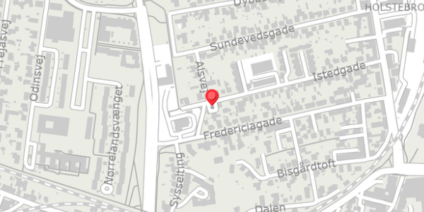 Trafikstøjkort på Istedgade 51, . , 7500 Holstebro