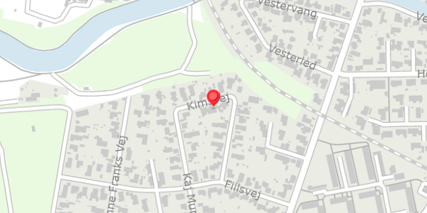 Trafikstøjkort på Kimsvej 13, . , 7500 Holstebro
