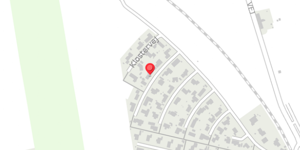 Trafikstøjkort på Klostervej 113, . , 7500 Holstebro