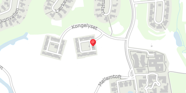 Trafikstøjkort på Kongelyset 3, 7500 Holstebro
