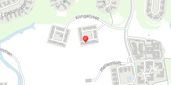 Trafikstøjkort på Kongelyset 13, 7500 Holstebro