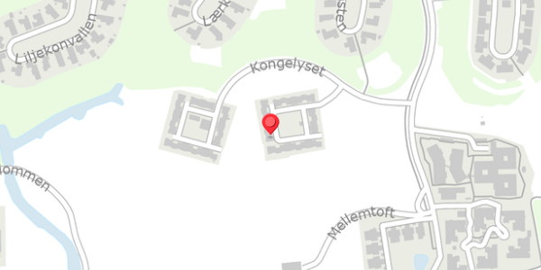 Trafikstøjkort på Kongelyset 17, 7500 Holstebro