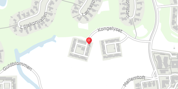 Trafikstøjkort på Kongelyset 34, 7500 Holstebro
