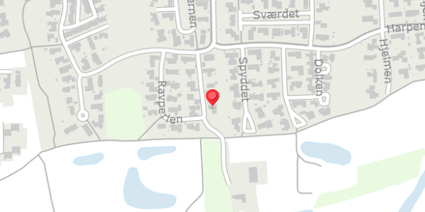 Trafikstøjkort på Ravperlen 7, 7500 Holstebro