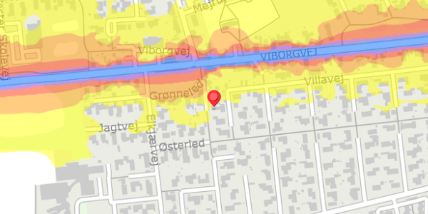 Trafikstøjkort på Stien 5, . , 7500 Holstebro