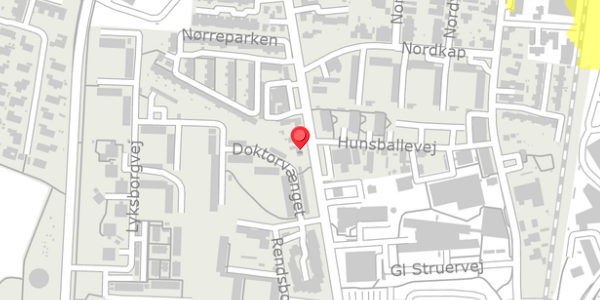 Trafikstøjkort på Struervej 101, 7500 Holstebro