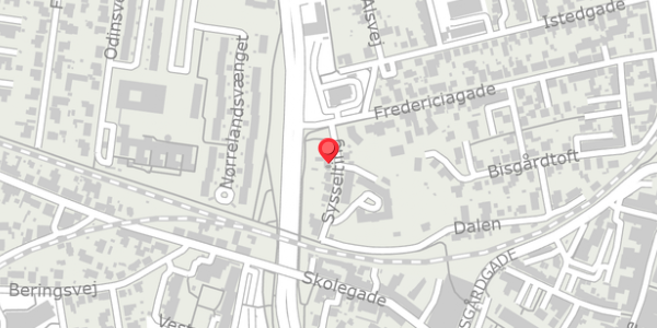 Trafikstøjkort på Sysselting 11, . , 7500 Holstebro