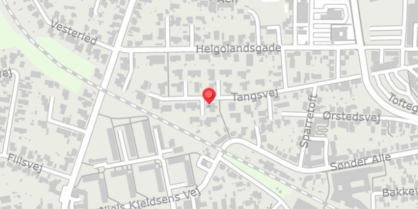 Trafikstøjkort på Tangsvej 39, 7500 Holstebro