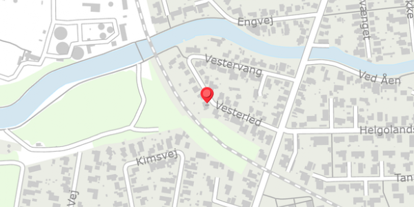 Trafikstøjkort på Vesterled 13, 7500 Holstebro