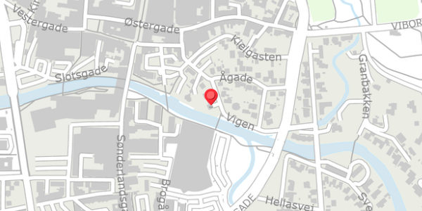 Trafikstøjkort på Vigen 8, 7500 Holstebro