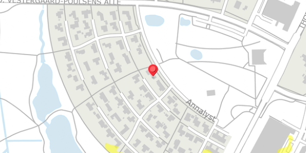 Trafikstøjkort på Annalyst 72, 7430 Ikast