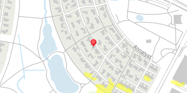 Trafikstøjkort på Annalyst 88, 7430 Ikast
