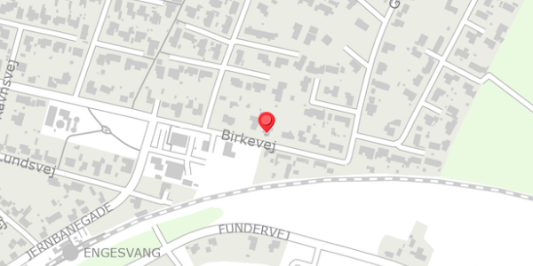 Trafikstøjkort på Birkevej 57, . , 7442 Engesvang