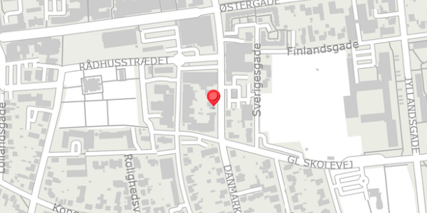 Trafikstøjkort på Danmarksgade 12, . , 7430 Ikast
