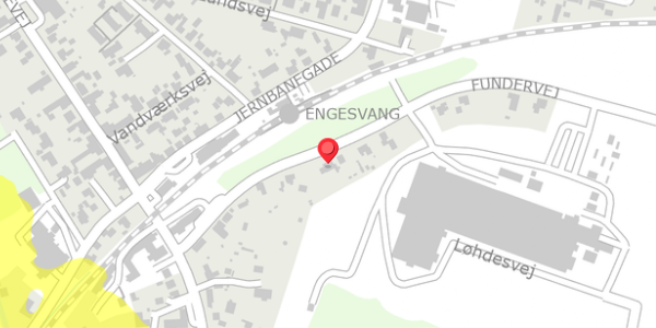 Trafikstøjkort på Fundervej 14, . , 7442 Engesvang