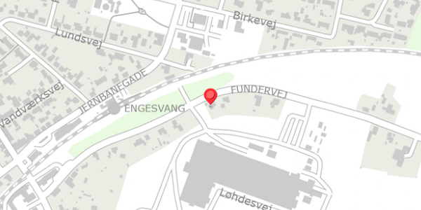 Trafikstøjkort på Fundervej 26, . , 7442 Engesvang