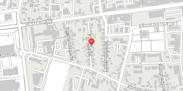 Trafikstøjkort på Fynsgade 13, 7430 Ikast
