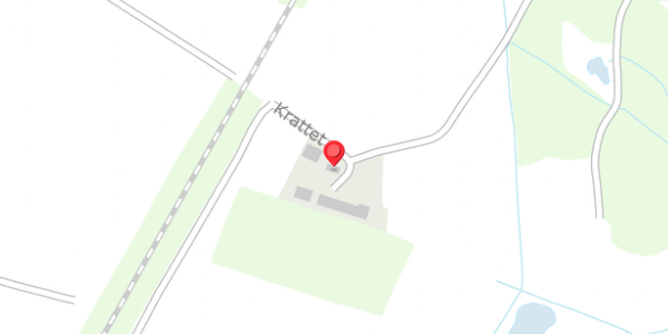 Trafikstøjkort på Krattet 2A, 7442 Engesvang