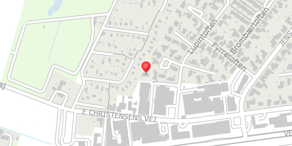 Trafikstøjkort på Lupintoften 13, 7430 Ikast