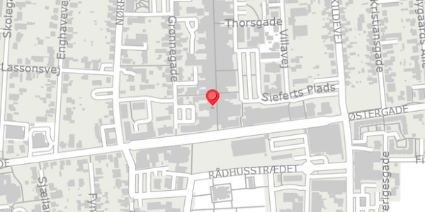 Trafikstøjkort på Strøget 7A, 7430 Ikast